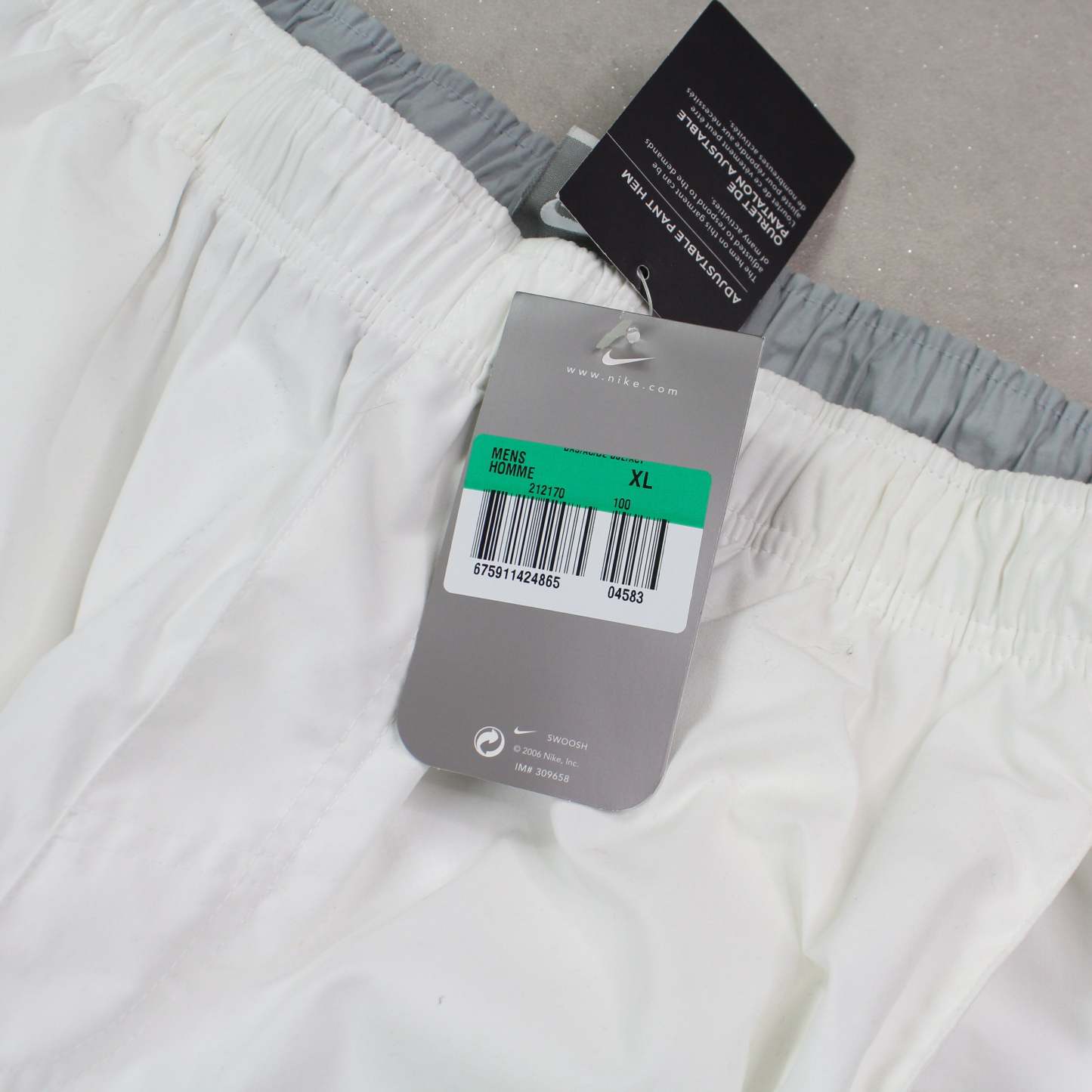 SUPER RARE 2000s Trackpants BRAND NEW White-Kikonat