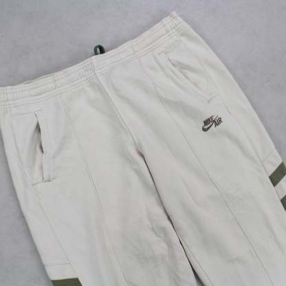 RARE 2000s Baggy Joggers Cream-Kikonat
