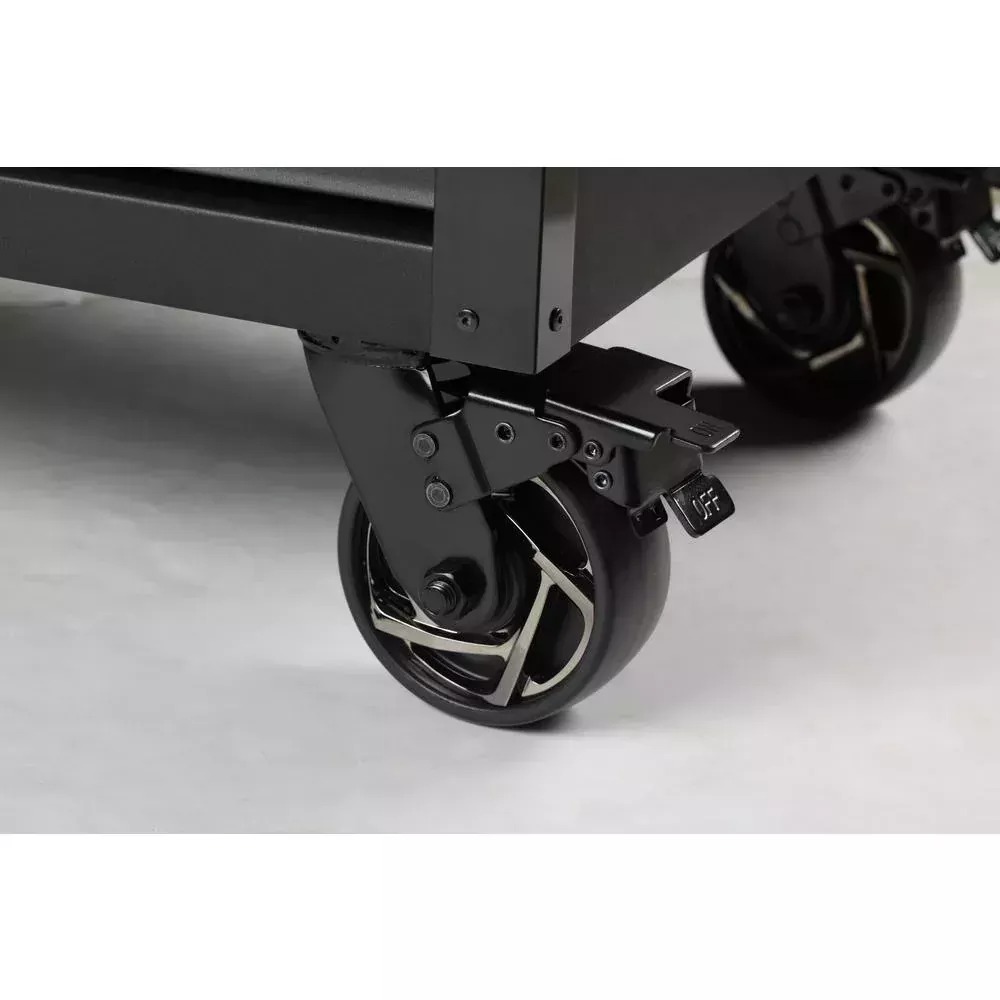 INDUSTRIAL 41 IN. W X 21.5 IN. D 11-DRAWER ROLLING CABINET TOOL CHEST IN MATTE BLACK-Kikonat