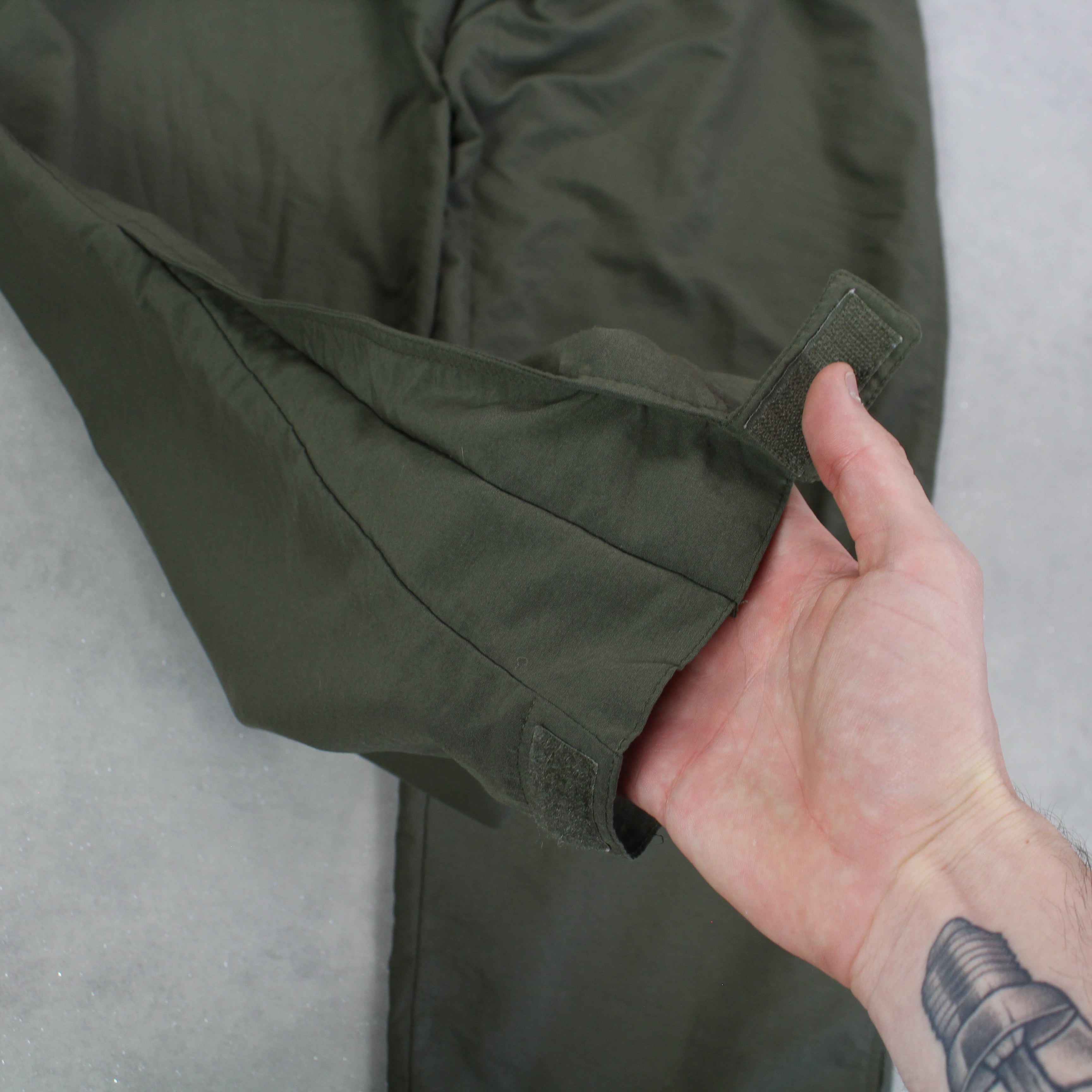 RARE 2000s Trackpants Green-Kikonat