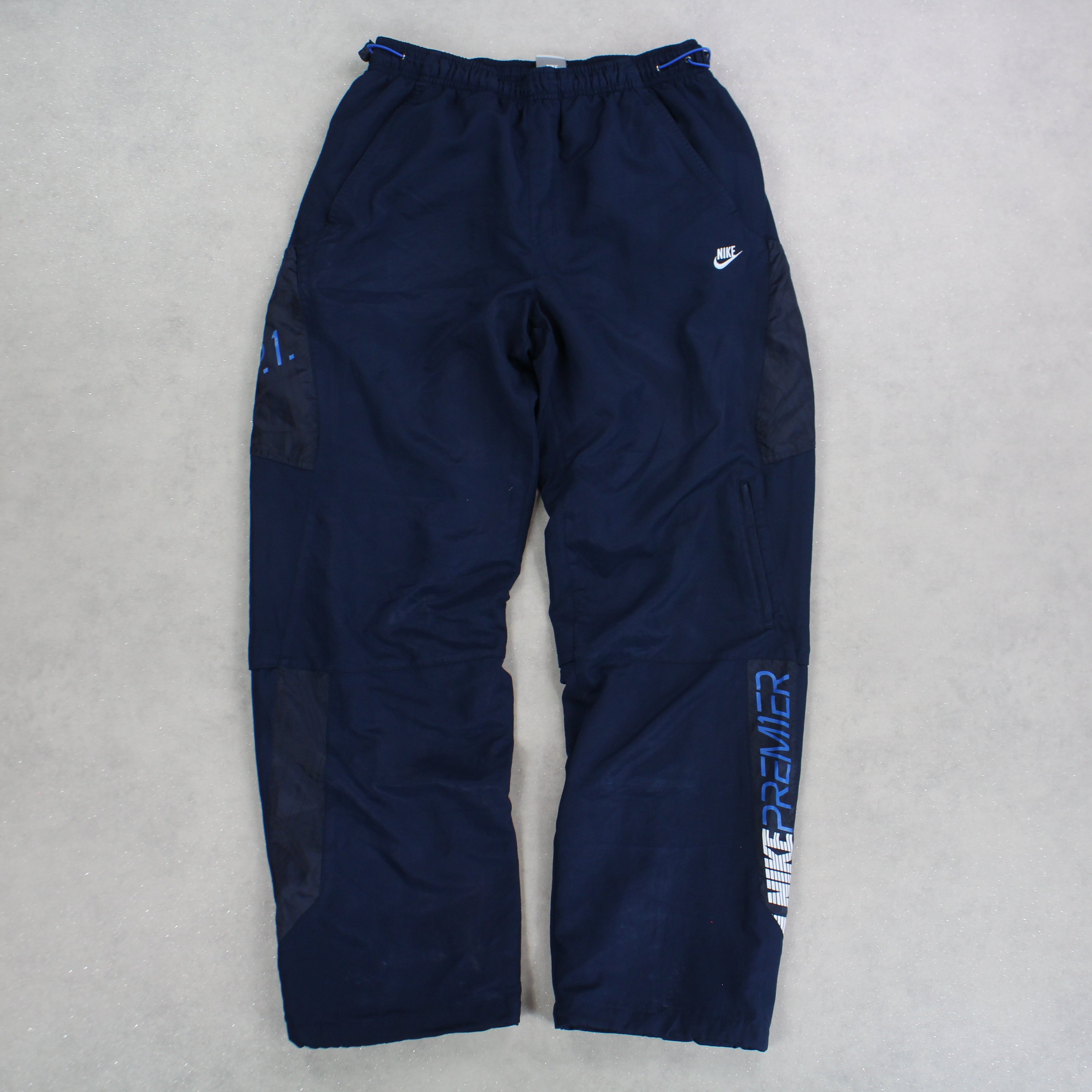 RARE 2000s Trackpants Navy-Kikonat