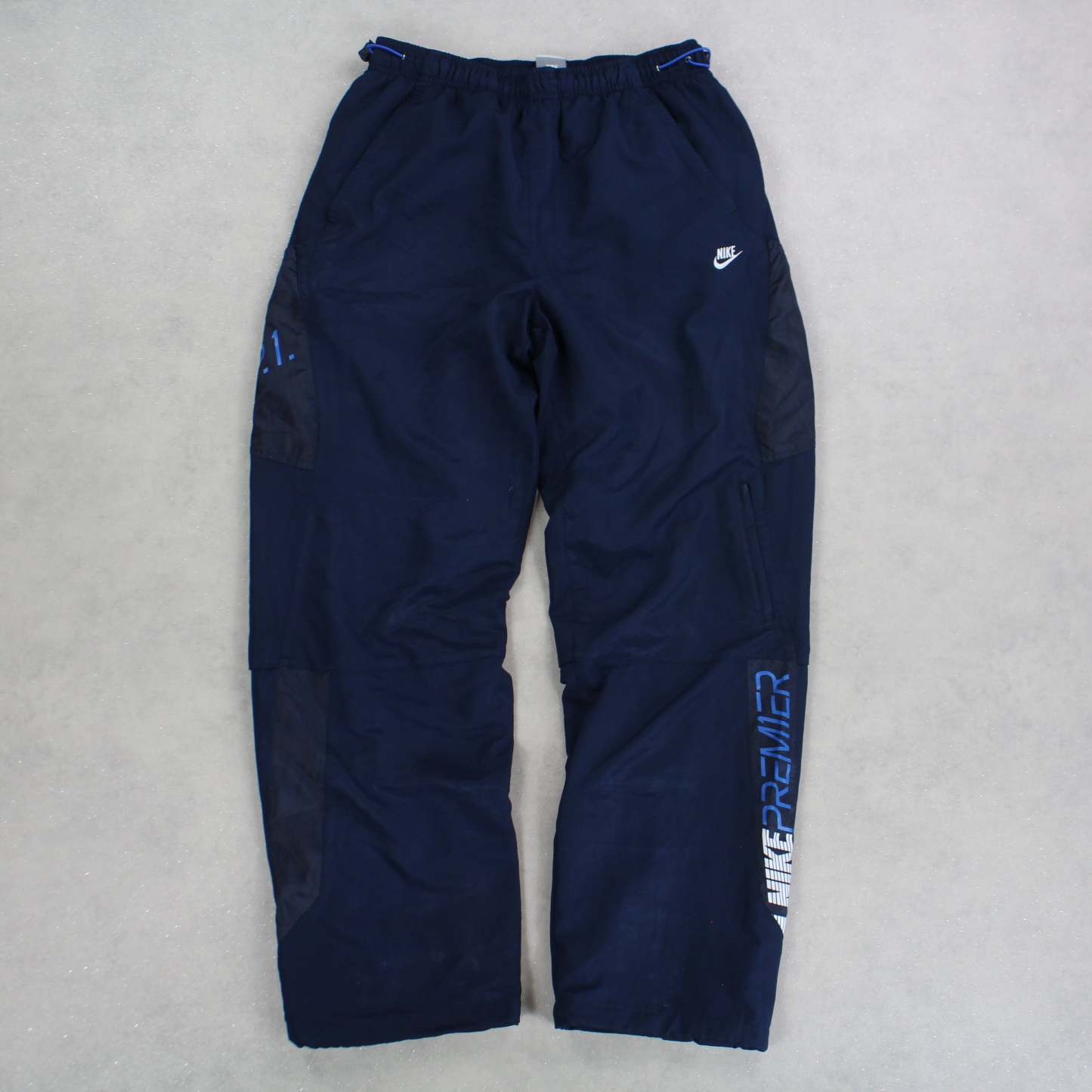 RARE 2000s Trackpants Navy-Kikonat