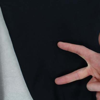 RARE 2000s Trackpants Black-Kikonat