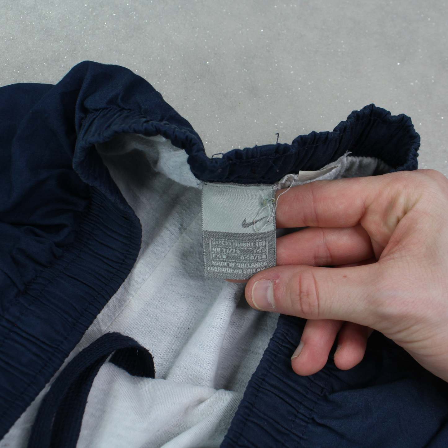 RARE 2000s Trackpants Navy-Kikonat