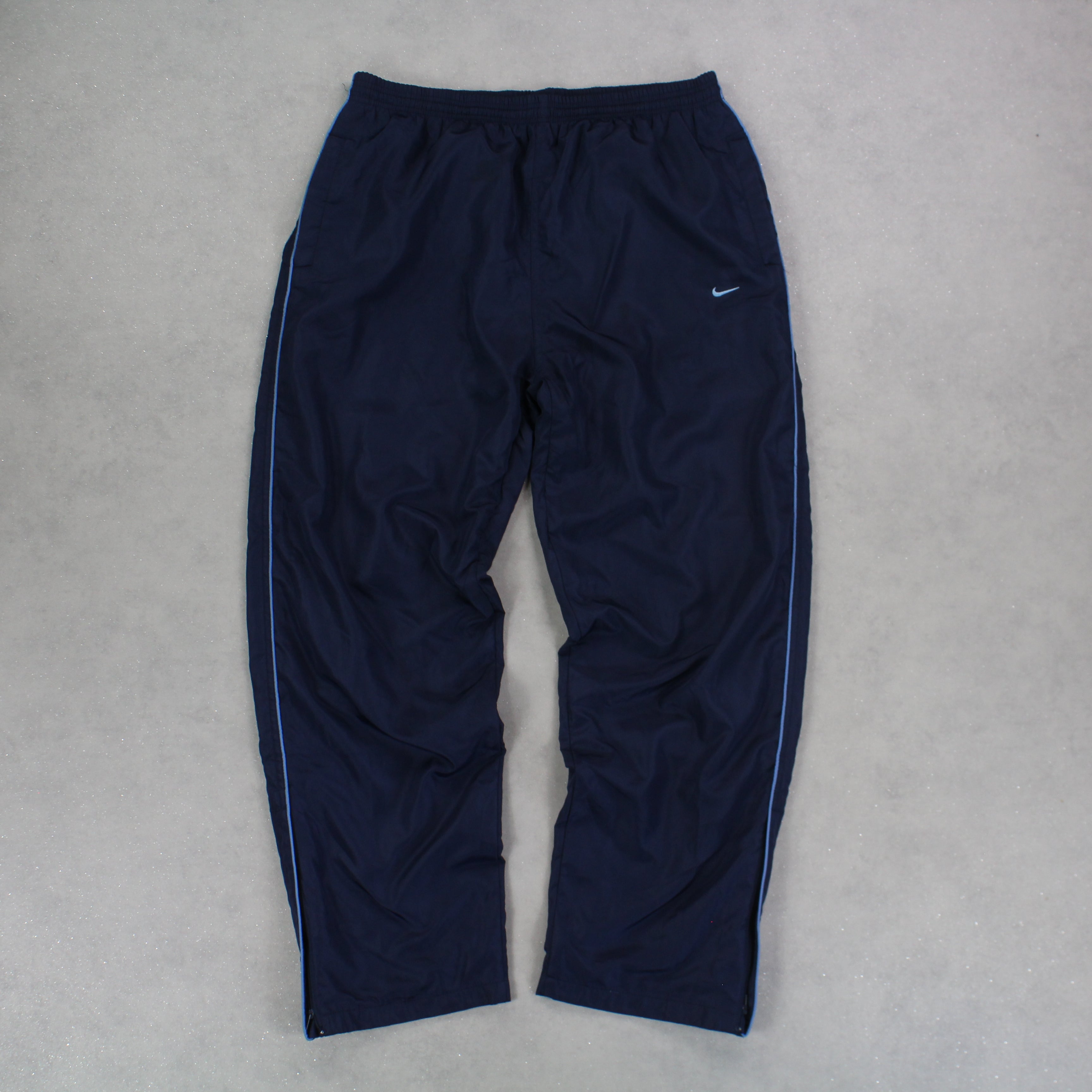 RARE 2000s Trackpants Navy-Kikonat