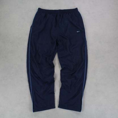 RARE 2000s Trackpants Navy-Kikonat