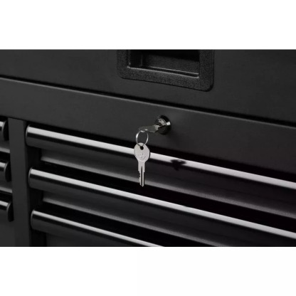 HEAVY-DUTY 52 IN. W 6-DRAWER, DEEP TOOL CHEST IN MATTE BLACK-Kikonat