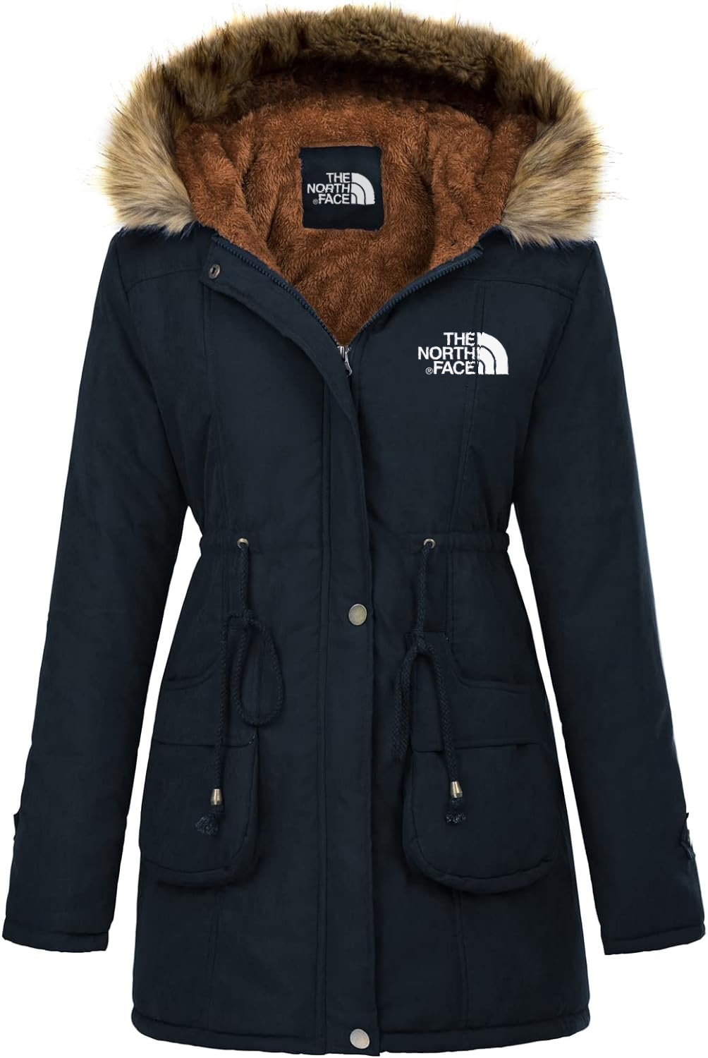 Winter Wool Women's Parka Jacket-Kikonat
