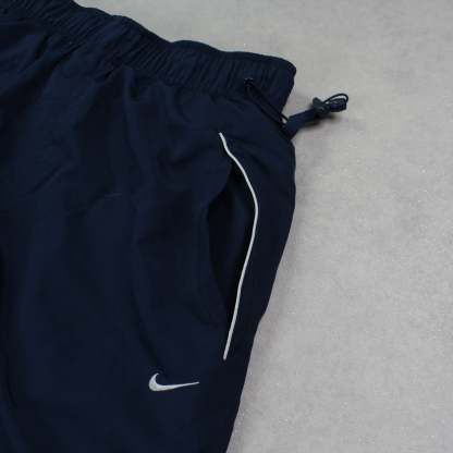 RARE 2000s 72 Trackpants Navy-Kikonat