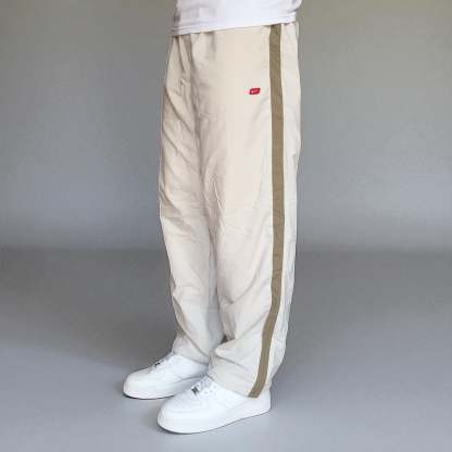 RARE 2000s Trackpants Cream-Kikonat