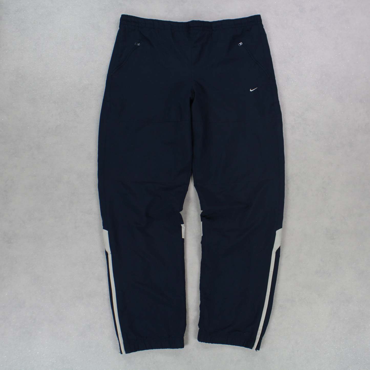 RARE 2000s Trackpants Navy-Kikonat