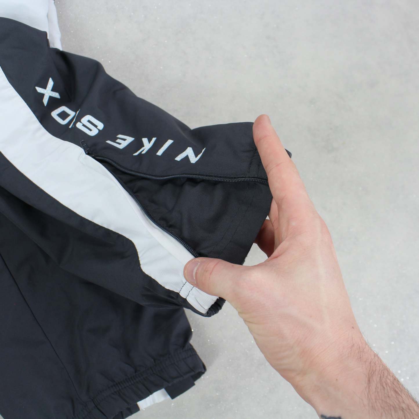 SUPER RARE 2000s Shox Trackpants Grey-Kikonat