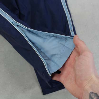 RARE 00s Trackpants Navy-Kikonat