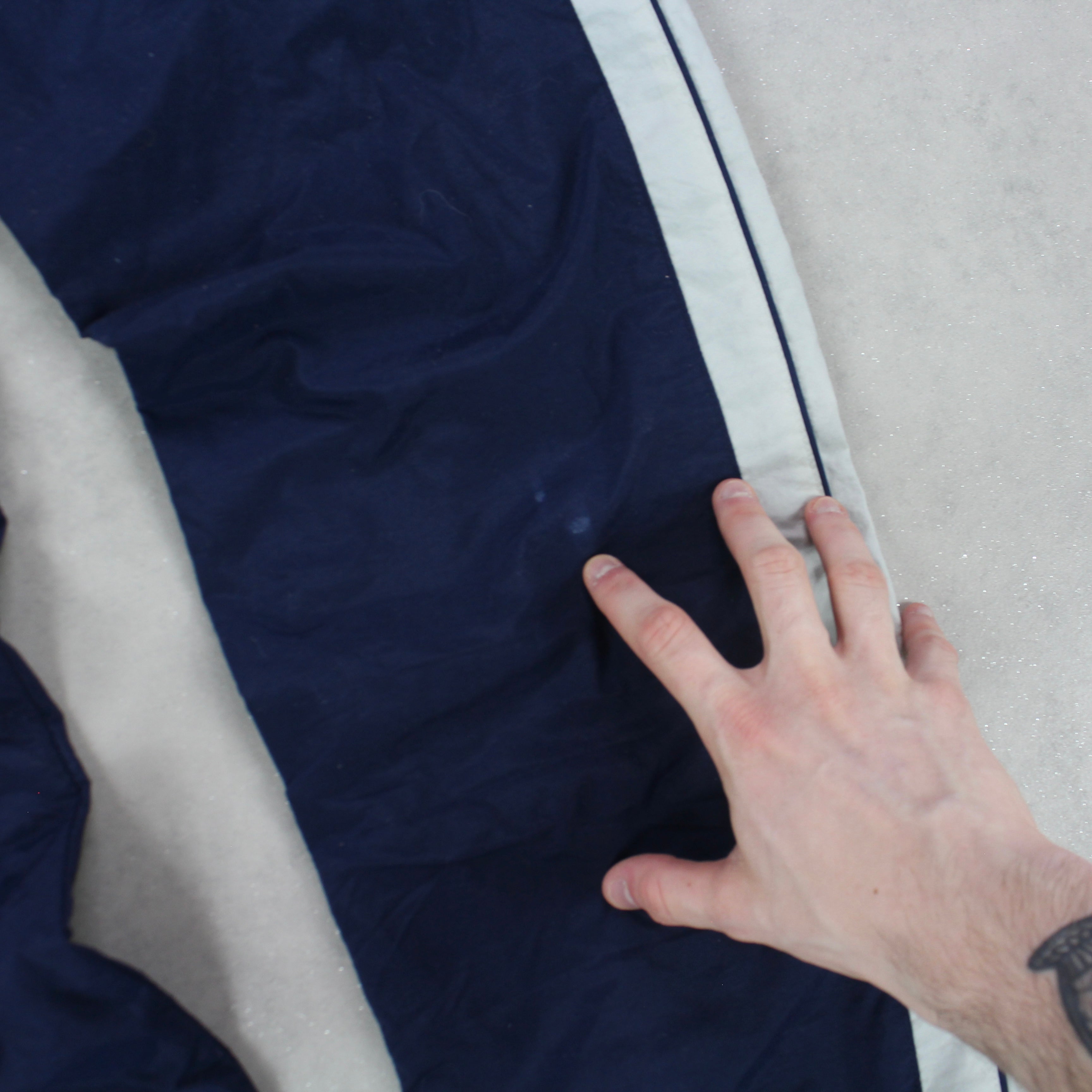 RARE 2000s Trackpants Navy-Kikonat