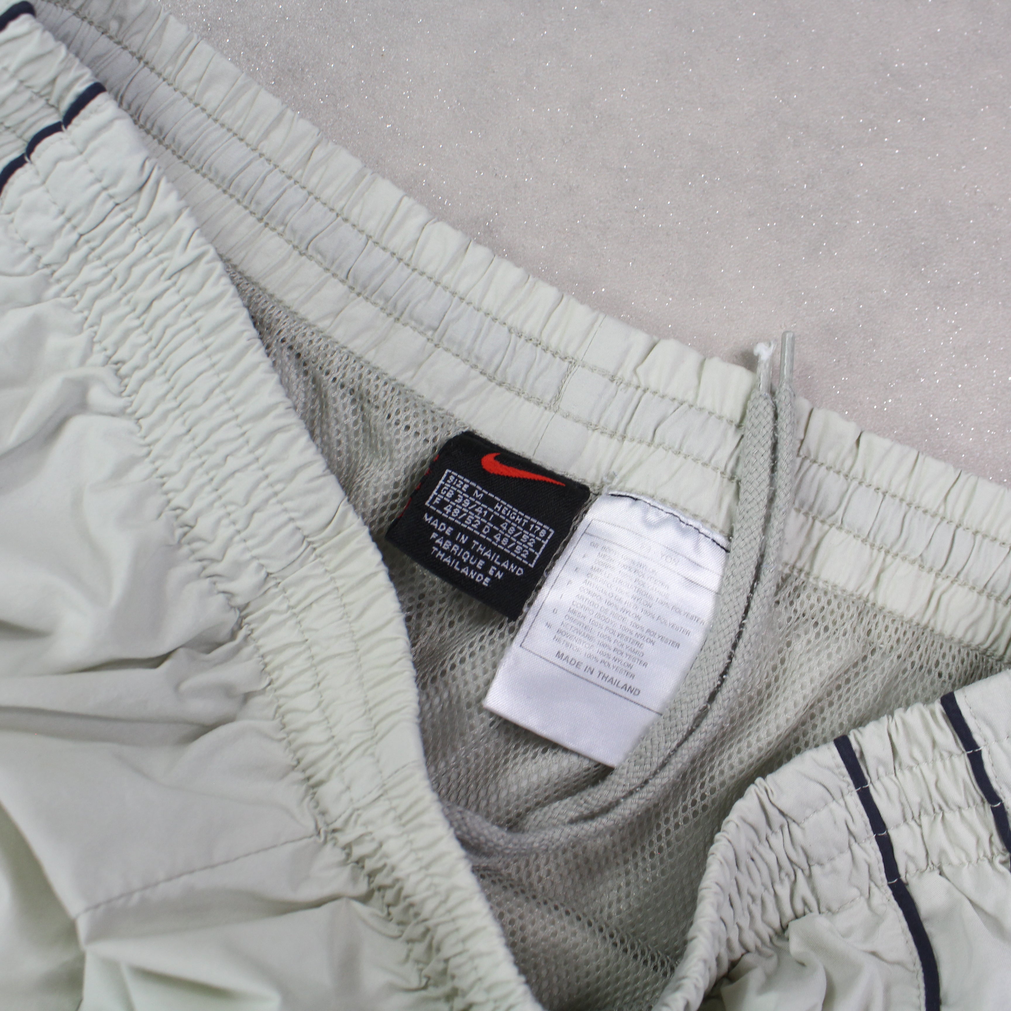 RARE 1990s Trackpants Cream-Kikonat