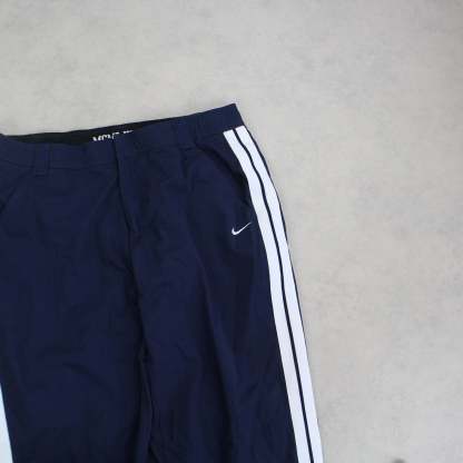 RARE 2000s Trackpants Navy-Kikonat