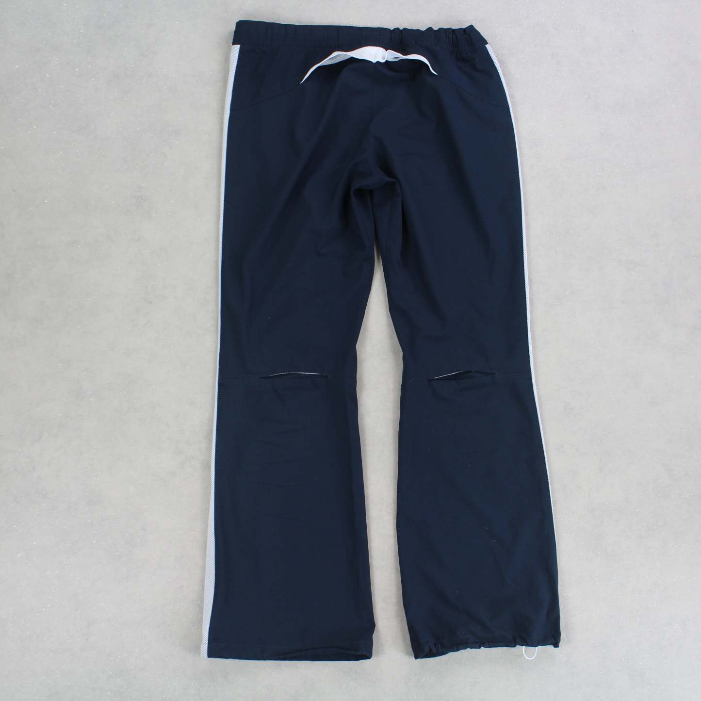 RARE 00s Womens Trackpants Navy-Kikonat
