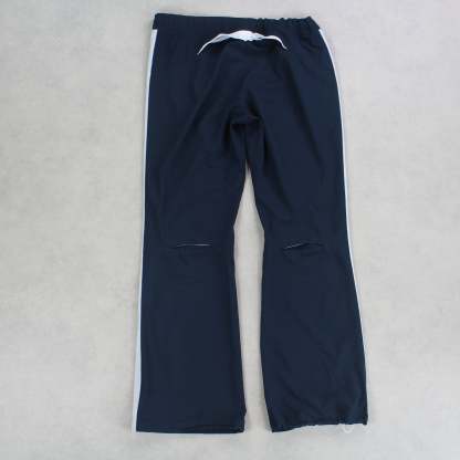 RARE 00s Womens Trackpants Navy-Kikonat