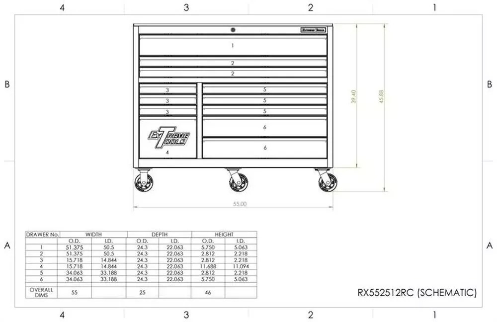 EXTREME TOOLS RX SERIES 55-Kikonat