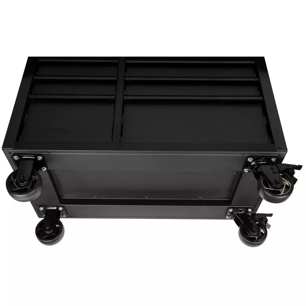 INDUSTRIAL 41 IN. W X 21.5 IN. D 11-DRAWER ROLLING CABINET TOOL CHEST IN MATTE BLACK-Kikonat