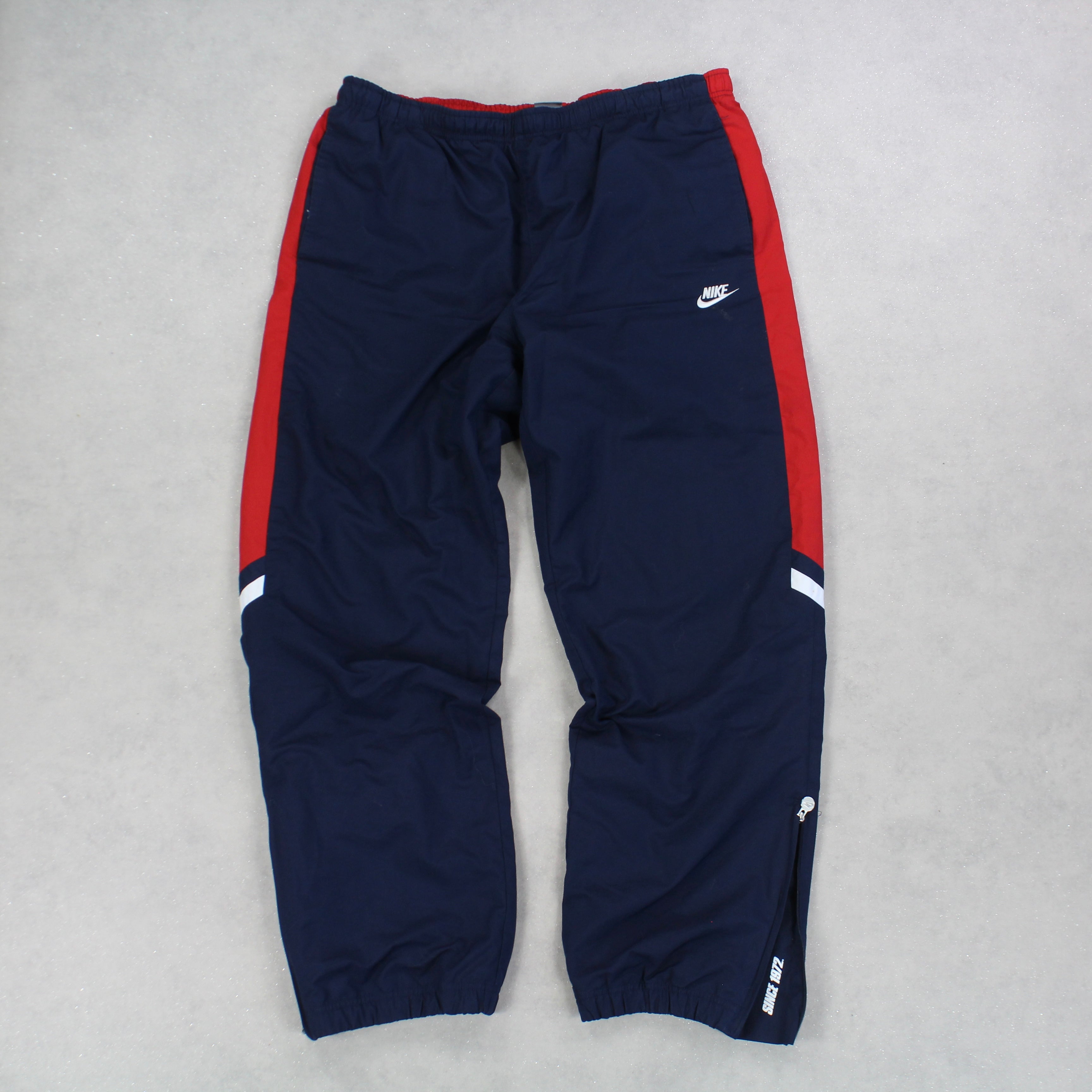 RARE 2000s Baggy Trackpants Navy-Kikonat