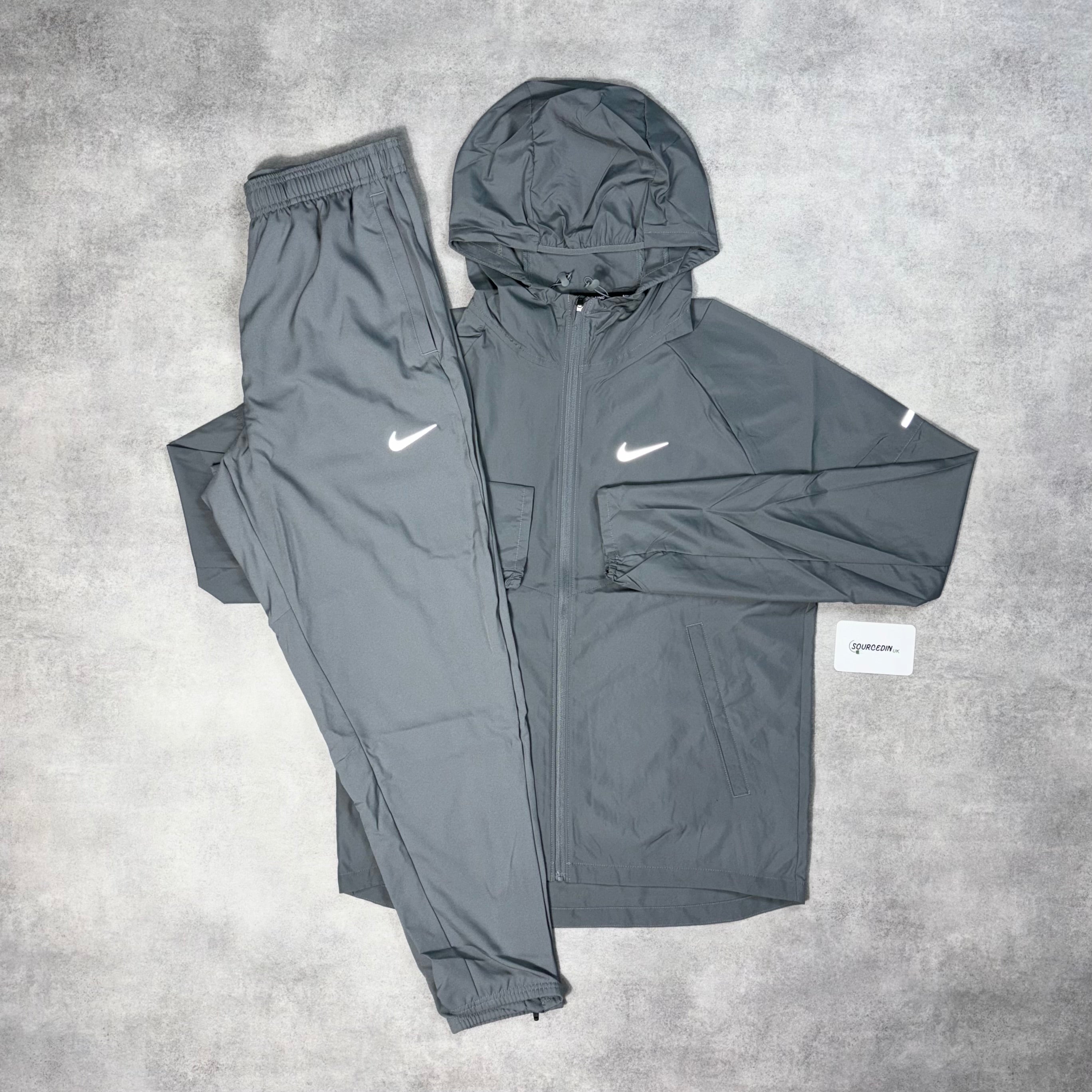 Miler Repel Tracksuit Smoke Grey-Kikonat