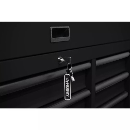 HEAVY-DUTY 56 IN. W 18-DRAWER COMBINATION TOOL CHEST AND CABINET SET, MATTE BLACK-Kikonat