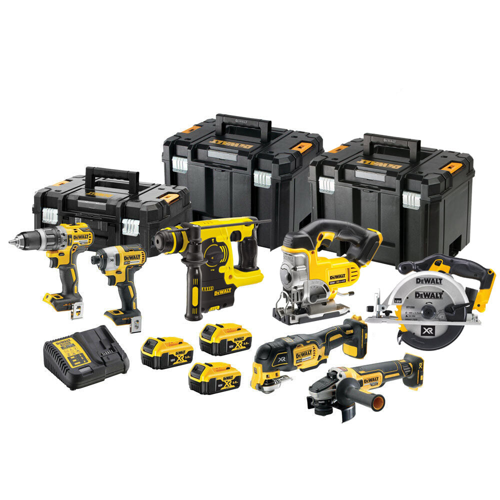 DCK755PTX XR Li-Ion 18V 7 Piece Kit 3 x 5.0Ah Batteries-Kikonat