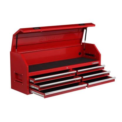 61 in. W 18-Drawer Combination Tool Chest and Rolling Cabinet Set in Gloss Red-Kikonat