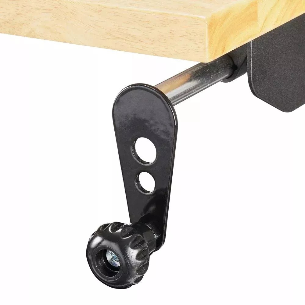 HEAVY-DUTY 72 IN. W 18-DRAWER, DEEP TOOL CHEST MOBILE WORKBENCH IN MATTE BLACK WITH ADJUSTABLE-HEIGHT HARDWOOD TOP-Kikonat