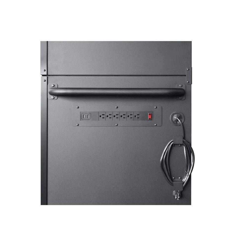 80 in. W 10-Drawer, Deep Combination Tool Chest and Rolling Cabinet Set in Matte Black (3-Piece)-Kikonat