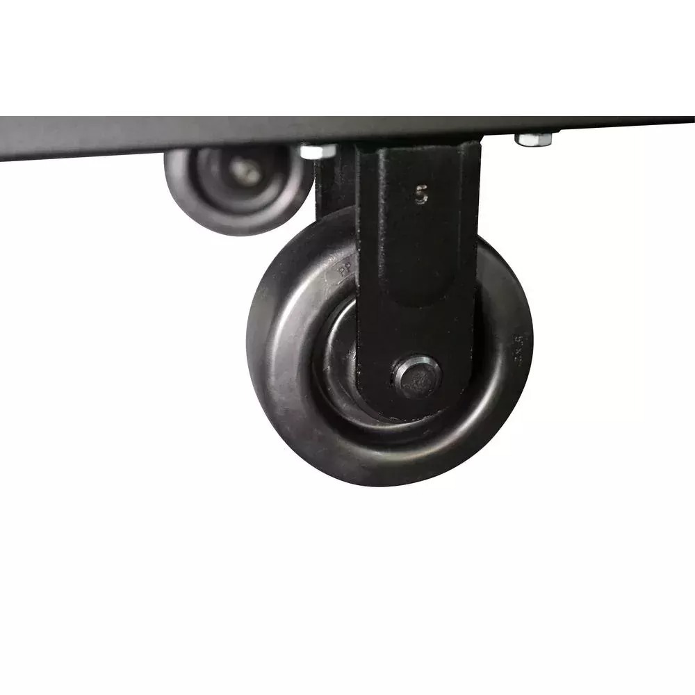 HEAVY-DUTY 56 IN. W 18-DRAWER COMBINATION TOOL CHEST AND CABINET SET, MATTE BLACK-Kikonat