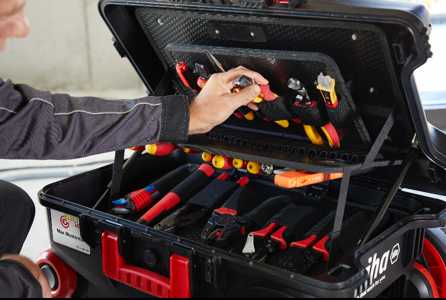 XXL III Upgraded Electrician Insulation Master Tool Box-Kikonat