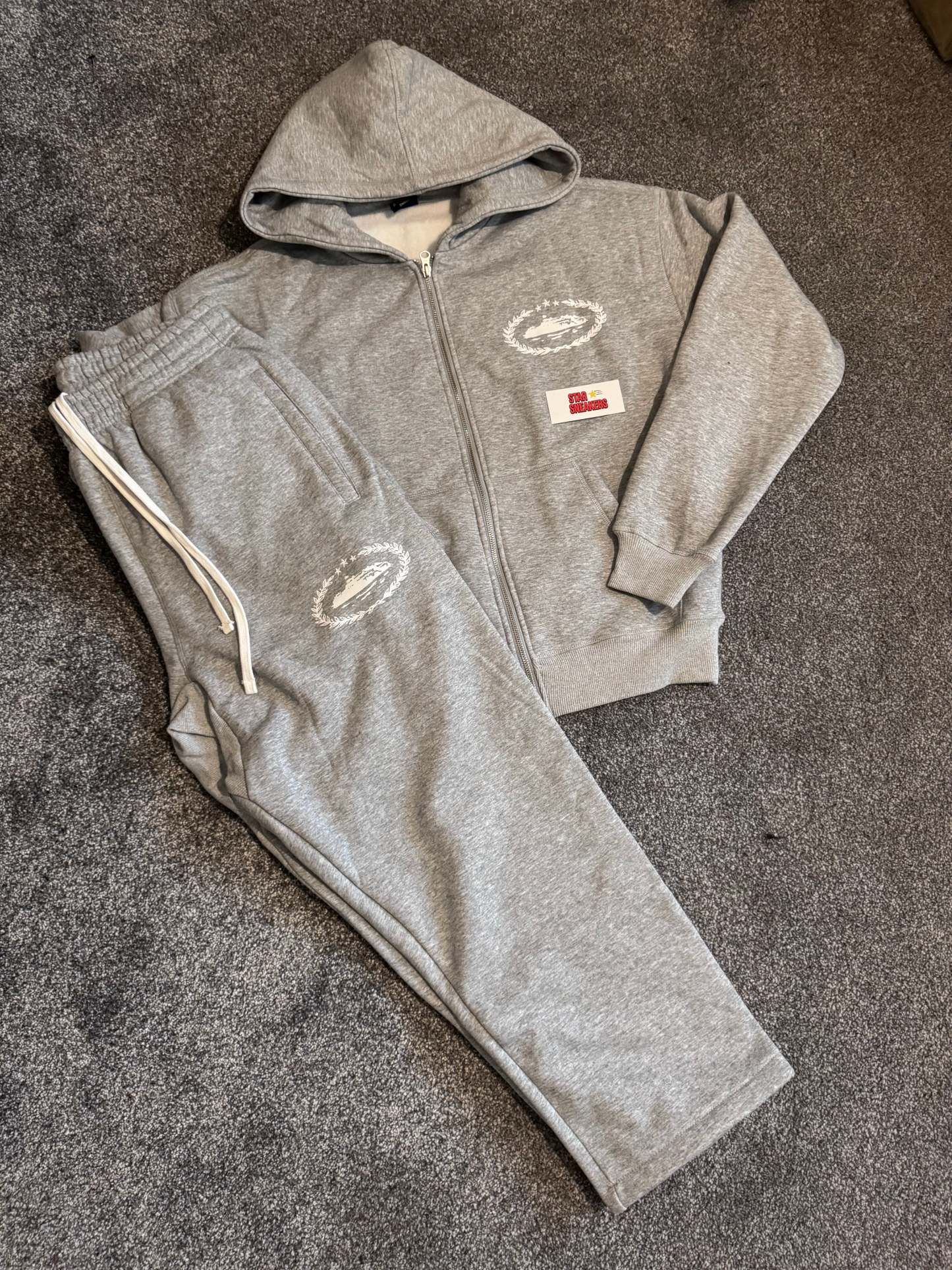CRTZ grey superior royale tracksuit-Kikonat
