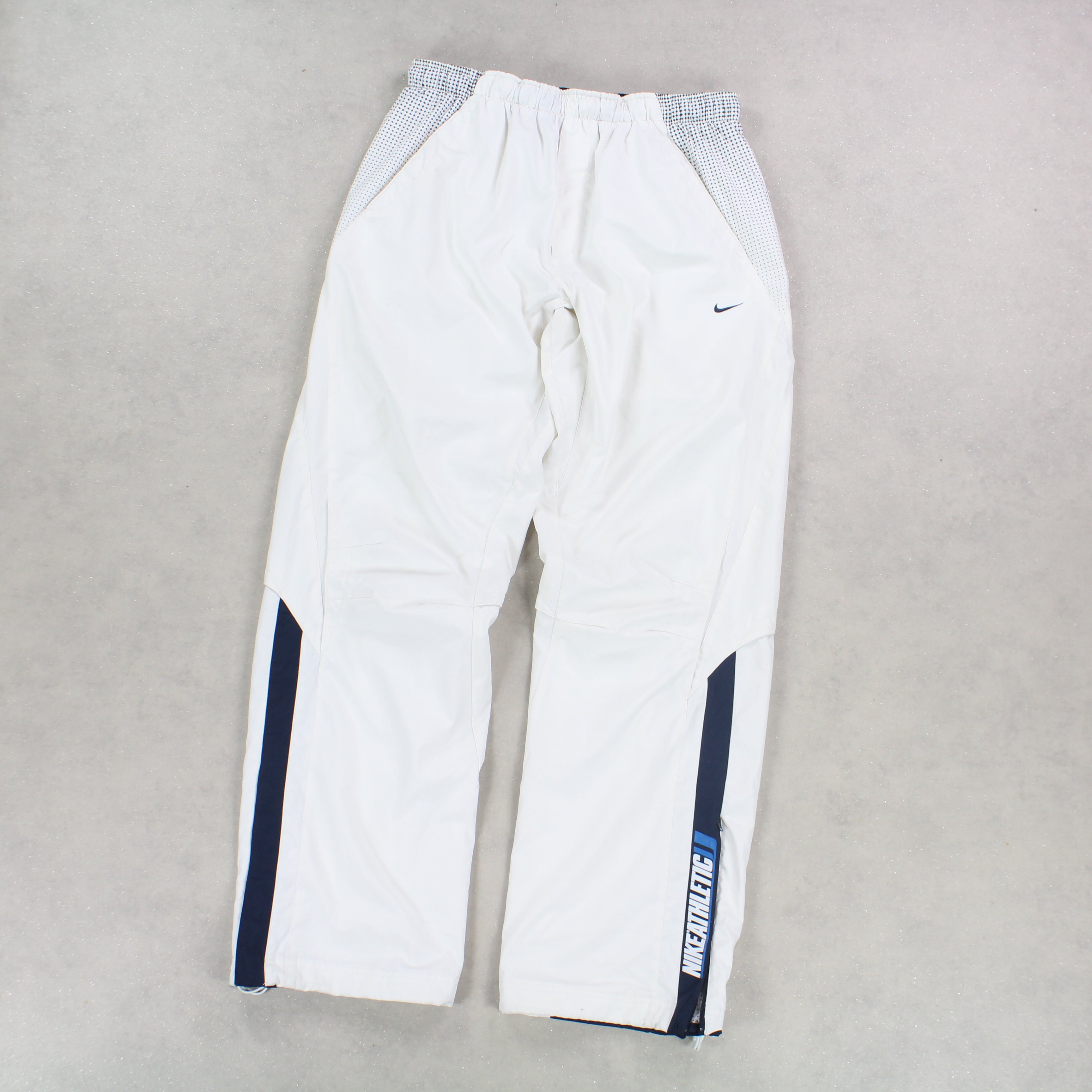 SUPER RARE 2000s Athletic Trackpants White-Kikonat