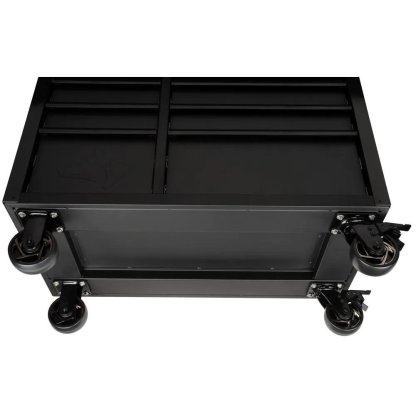 Industrial 41 in. W x 21.5 in. D 15-Drawer Tool Chest and Cabinet Combo in Matte Black-Kikonat
