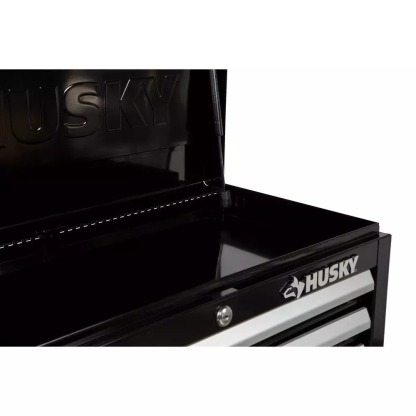 26 IN. W 4-DRAWER TOOL CHEST IN GLOSS BLACK-Kikonat
