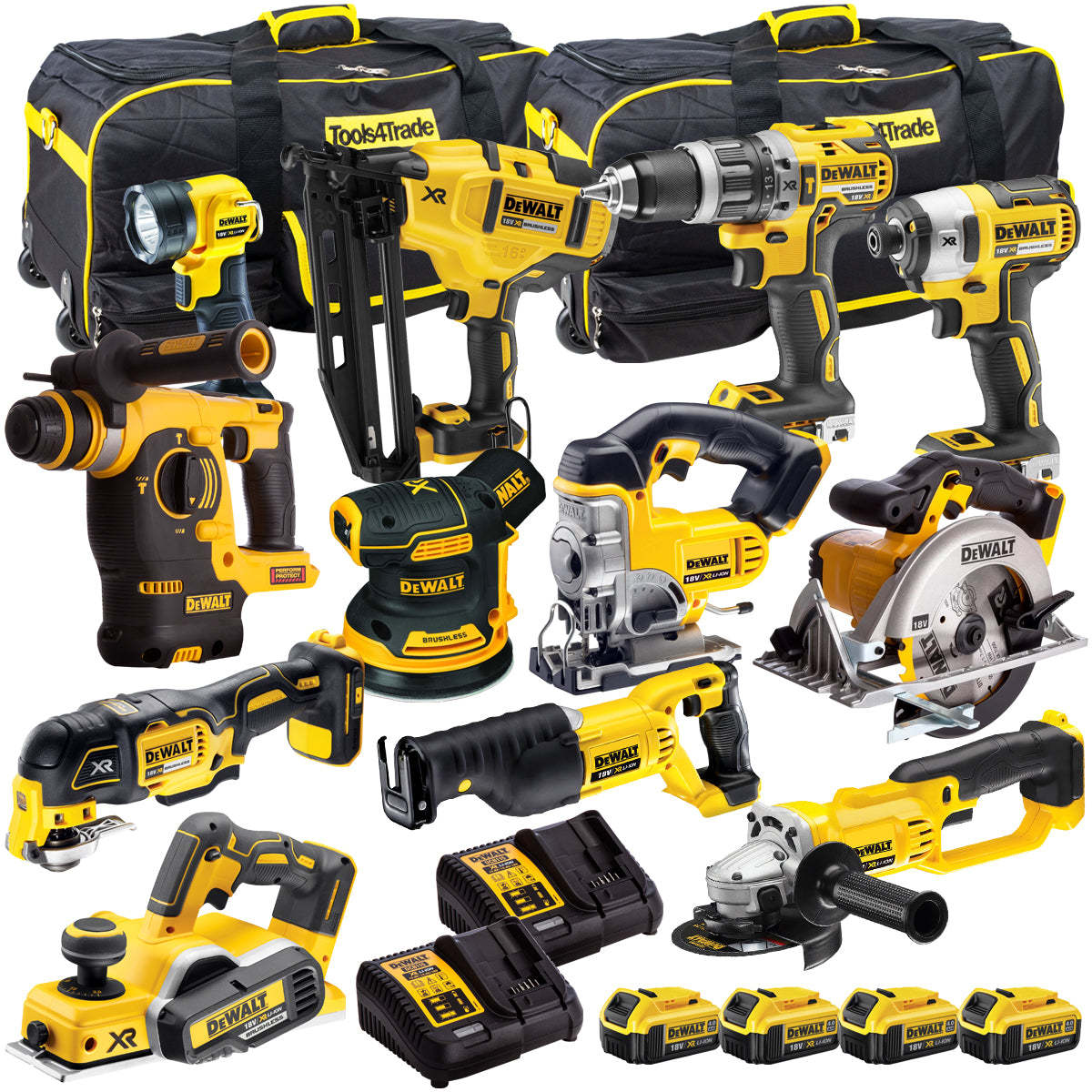 DCKT4T12BP4 18V XR 12 Piece with 4 x 5.0Ah Li-ion KIT-Kikonat