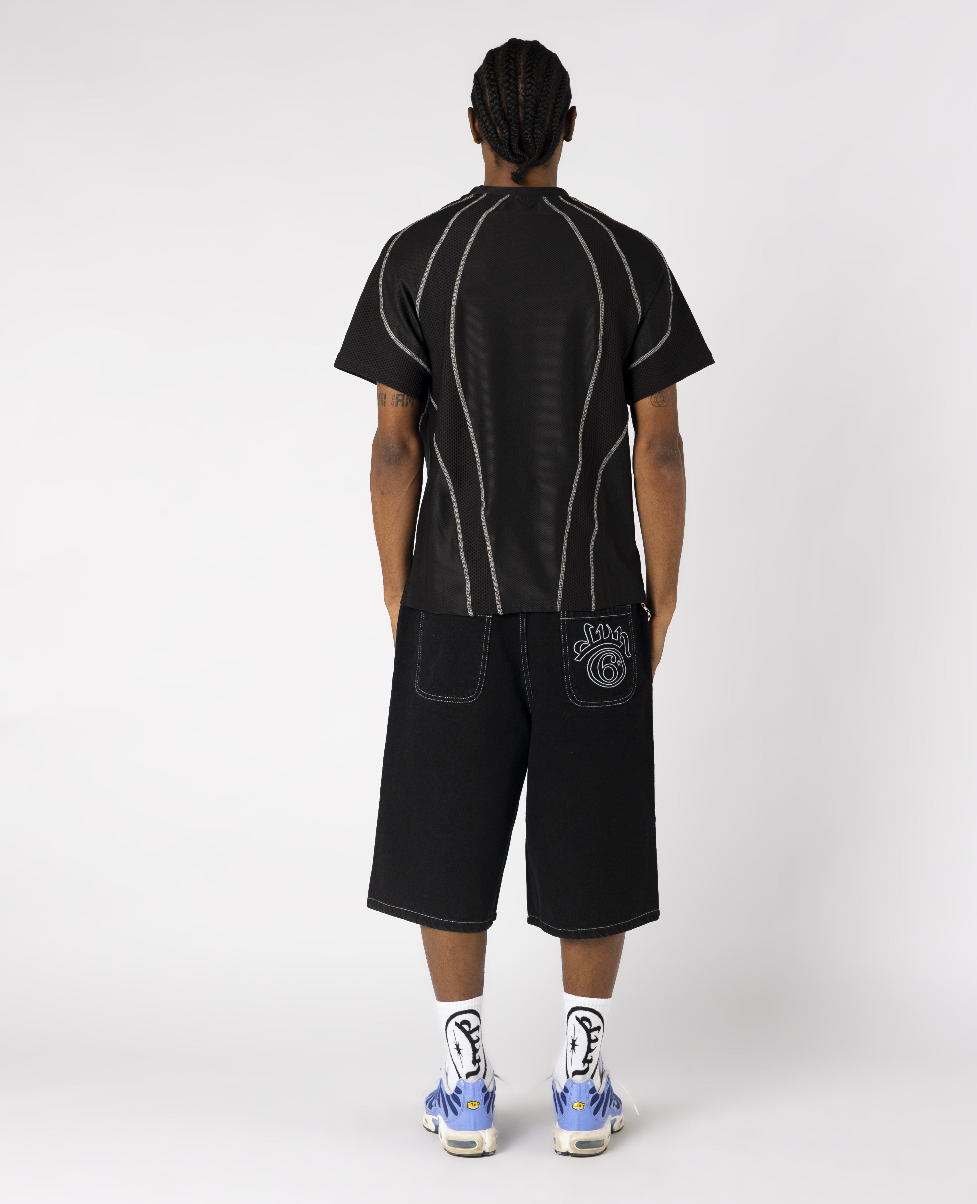 BLACK TECH LINES T-SHIRT-Kikonat