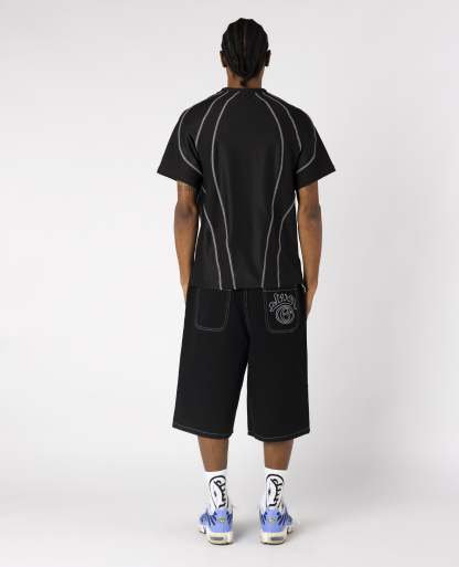 BLACK TECH LINES T-SHIRT-Kikonat