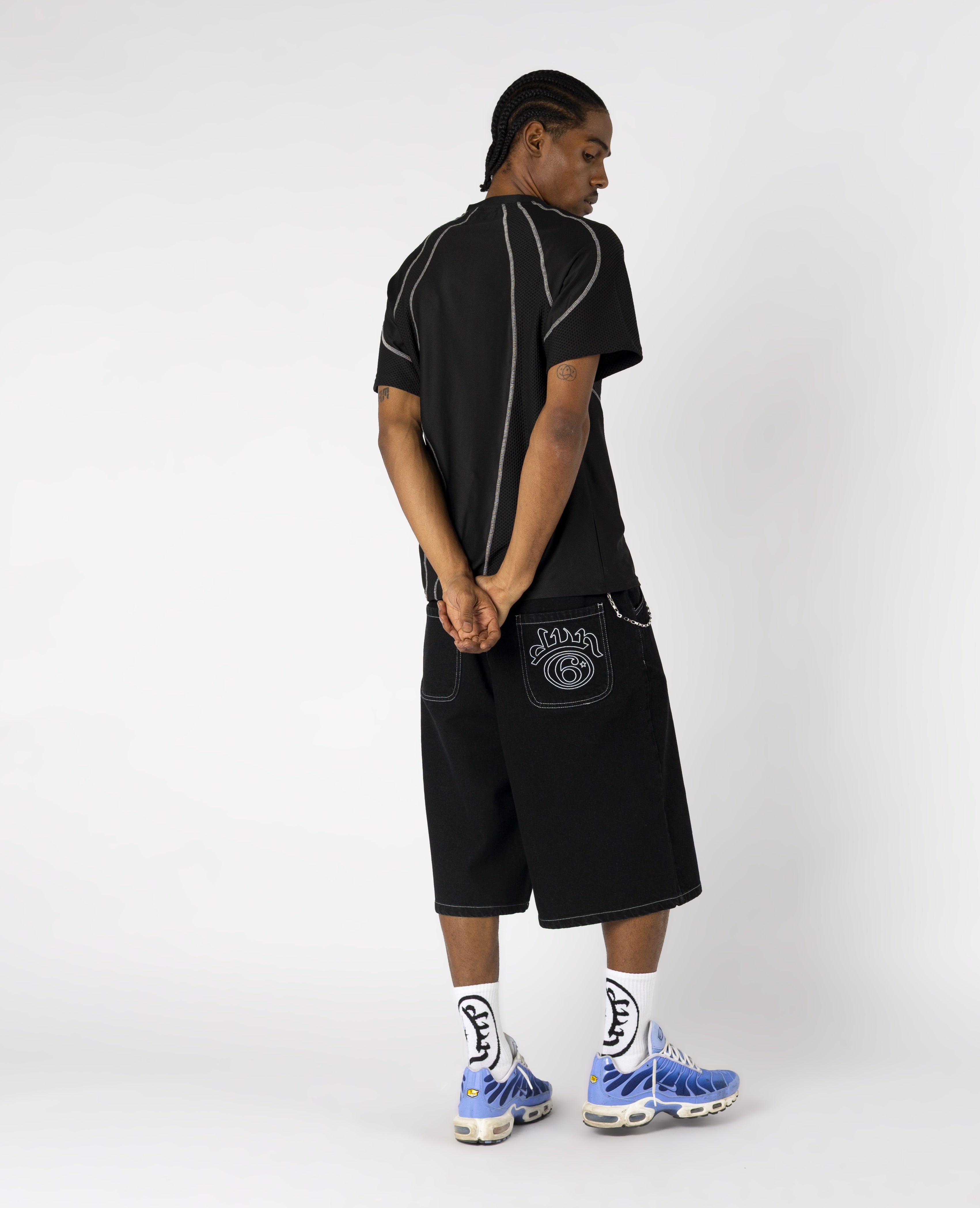 BLACK TECH LINES T-SHIRT-Kikonat