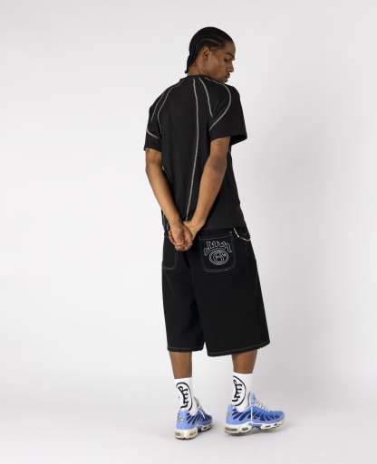 BLACK TECH LINES T-SHIRT-Kikonat