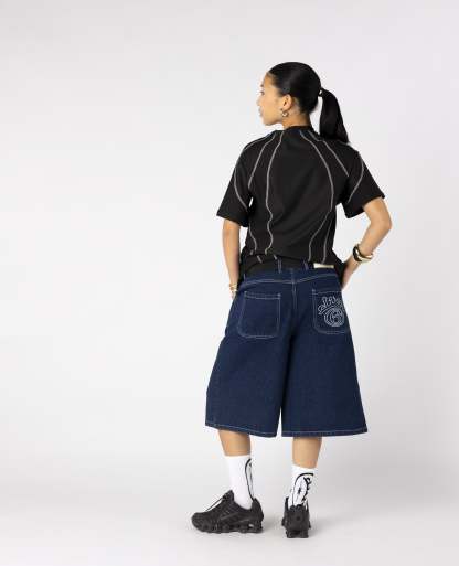 BLACK TECH LINES T-SHIRT-Kikonat