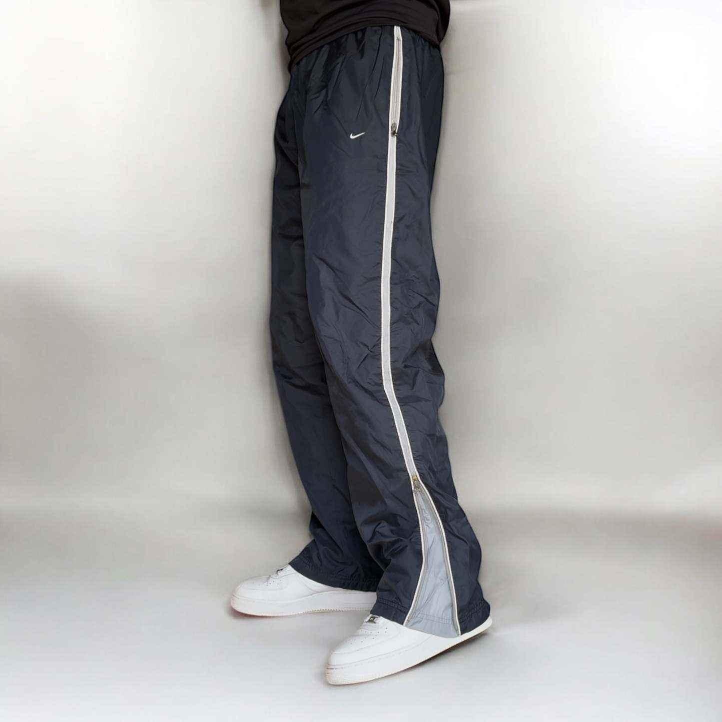 RARE 2000s Trackpants Navy-Kikonat