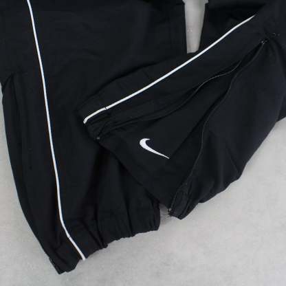 RARE 2000s Trackpants Black-Kikonat