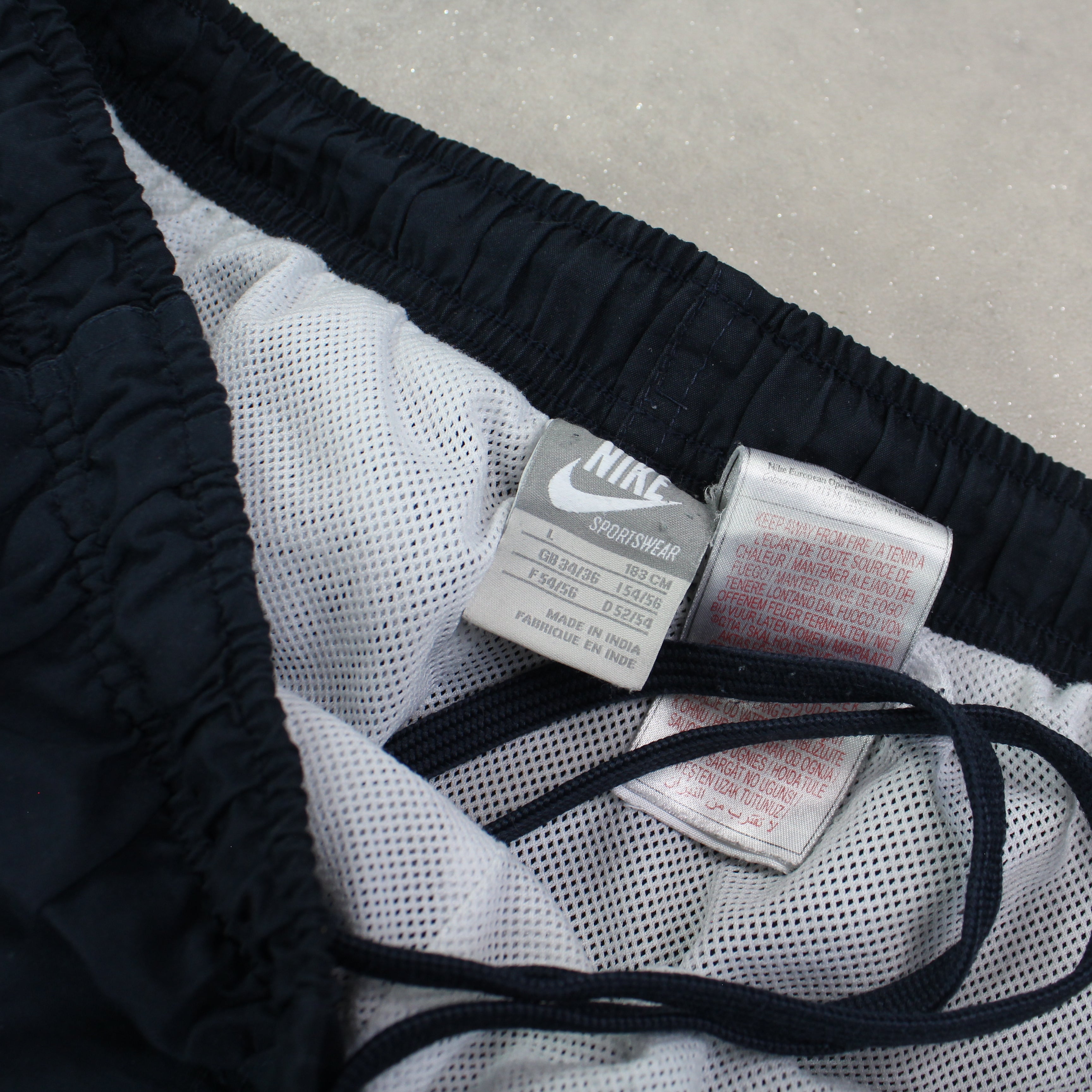 RARE 2000s Trackpants Navy-Kikonat