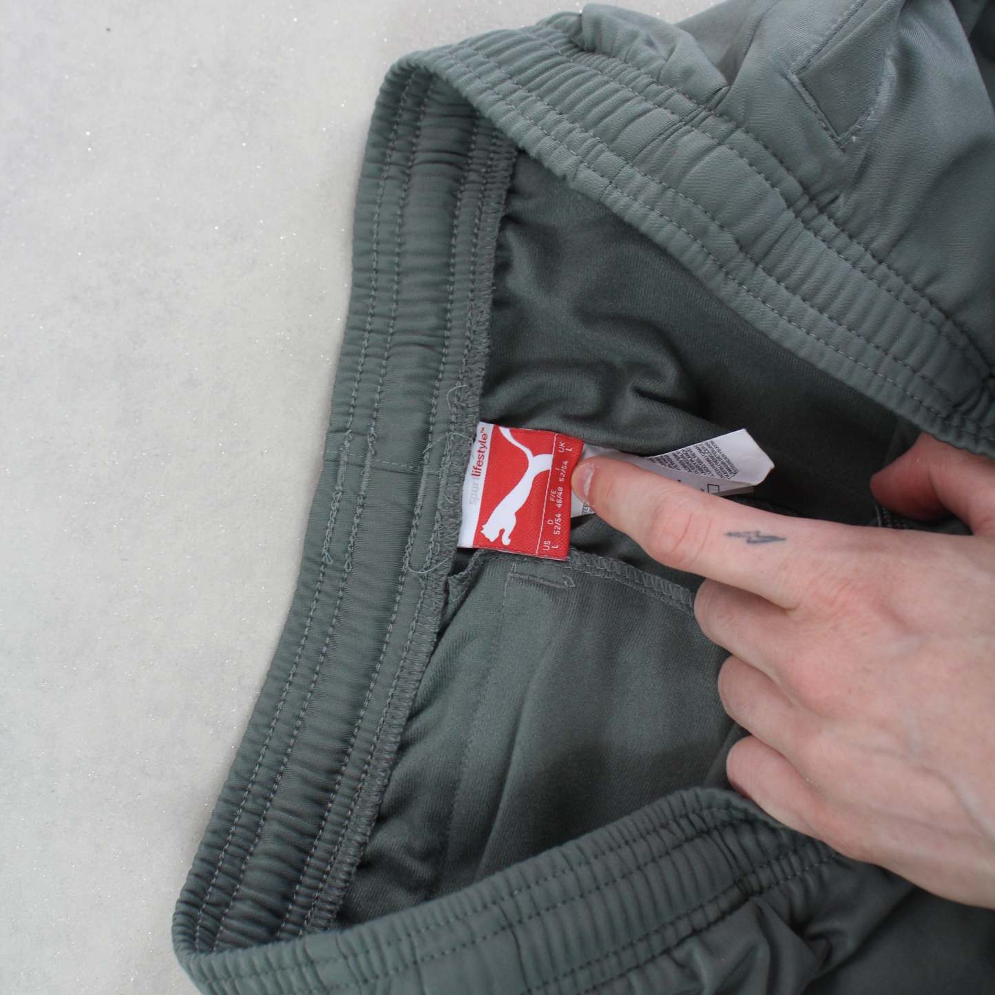 90s Puma Trackpants Green-Kikonat