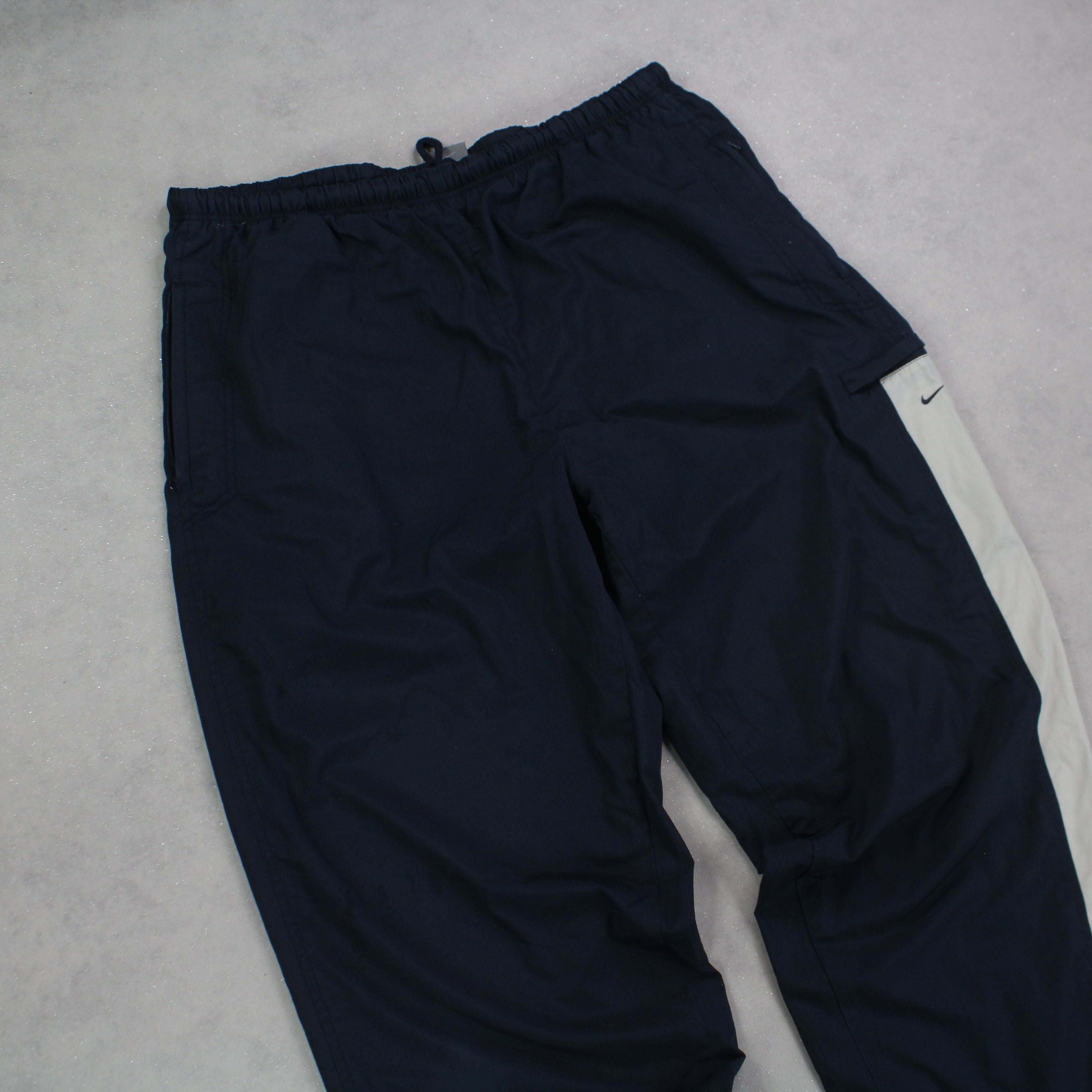 RARE 2000s Trackpants Navy-Kikonat
