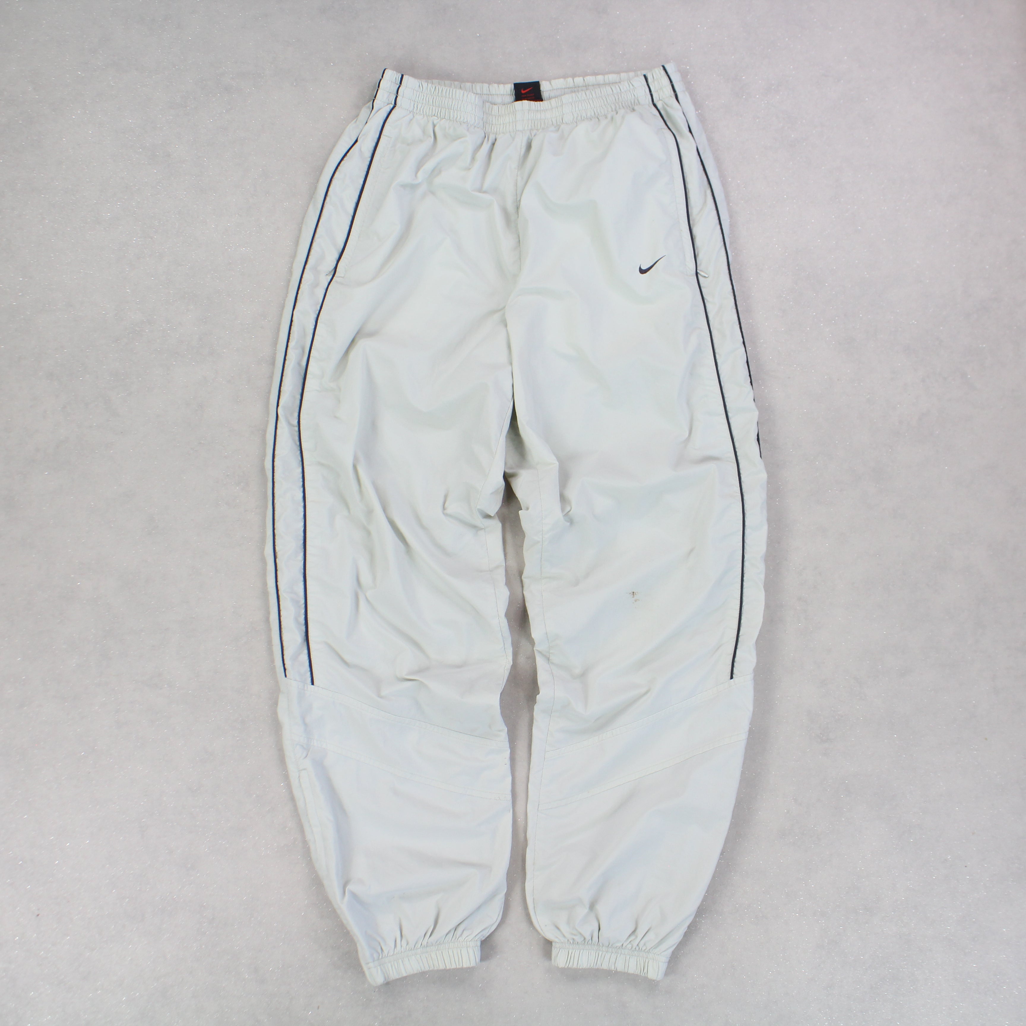 RARE 1990s Trackpants Cream-Kikonat