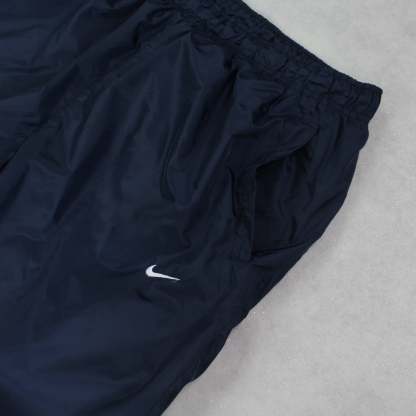 RARE 2000s Baggy Trackpants Navy-Kikonat